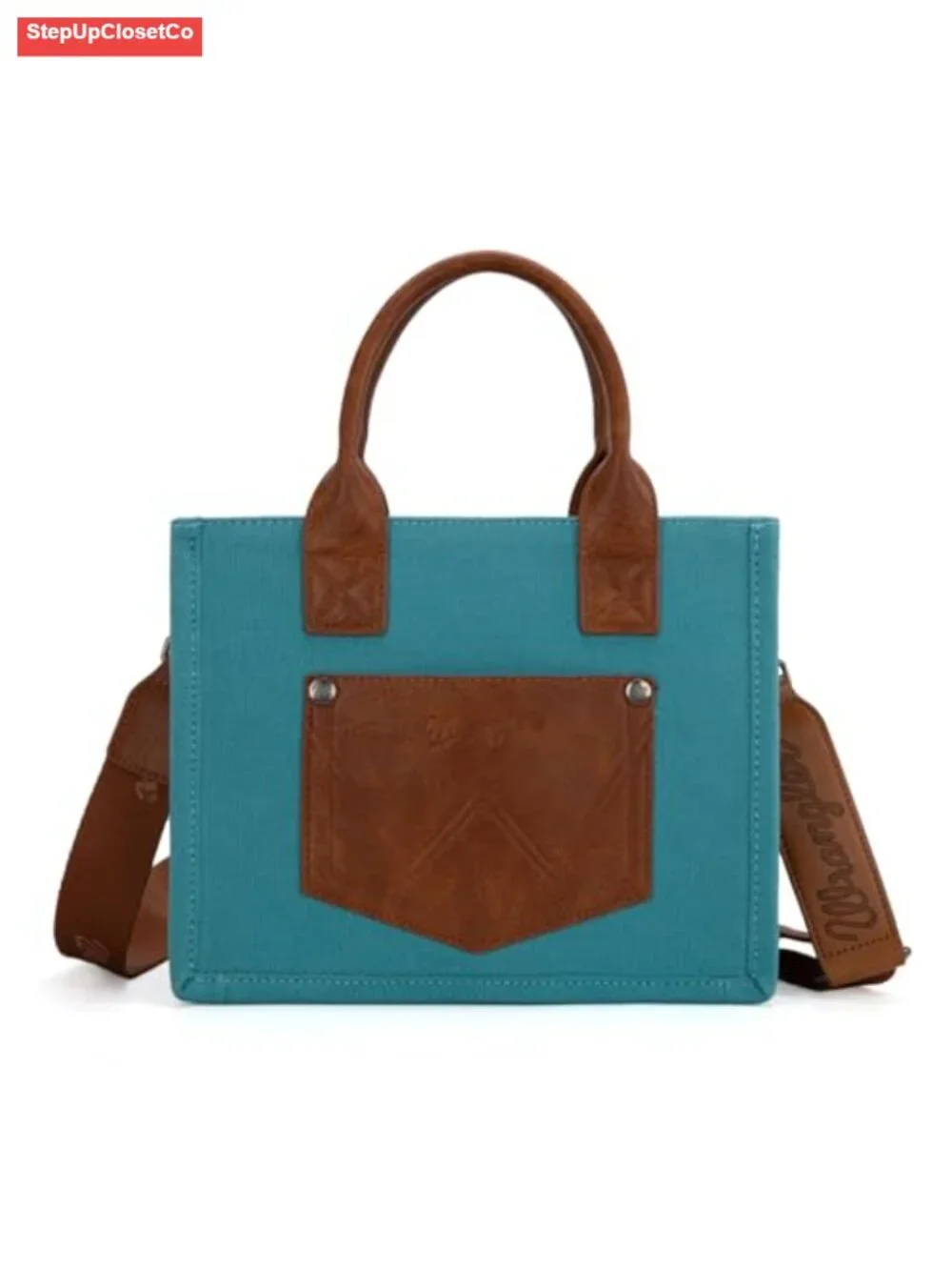 Wrangler Tote Bag for Women Canvas Top Handle Purses